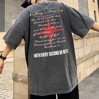 市场上装-T恤-微潮T恤