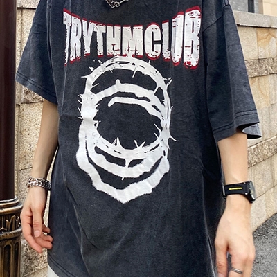 市场上装-T恤-微潮T恤