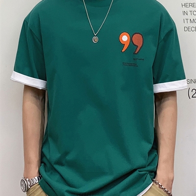 市场上装-T恤-微潮T恤