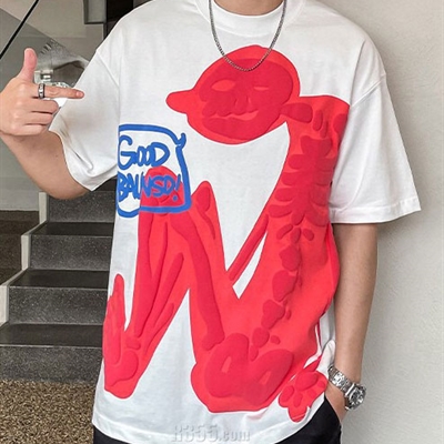 市场上装-T恤-微潮T恤