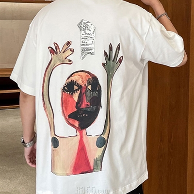 市场上装-T恤-微潮T恤