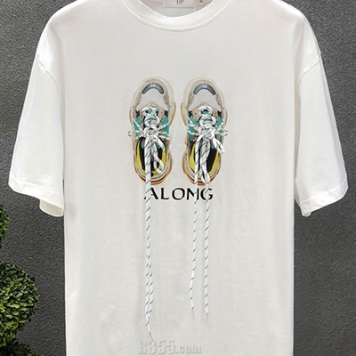 市场上装-T恤-休闲T恤【实拍】