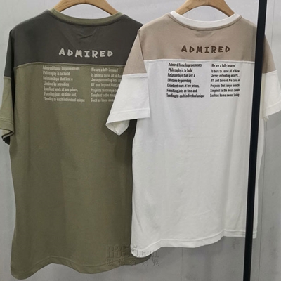 市场上装-T恤-休闲T恤【实拍】