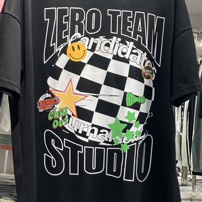 市场上装-T恤-微潮T恤【实拍】