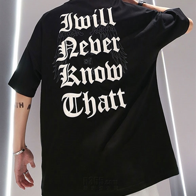 市场上装-T恤-微潮T恤