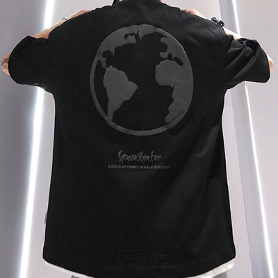 市场上装-T恤-微潮T恤