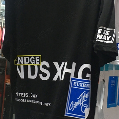 市场上装-T恤-微潮T恤【实拍】