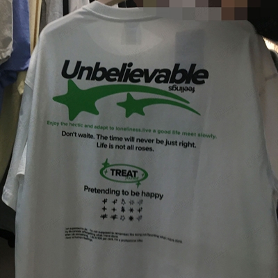 市场上装-T恤-微潮T恤【实拍】