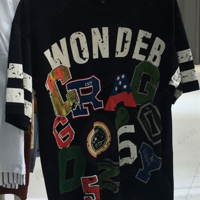 市场上装-T恤-微潮T恤【实拍】