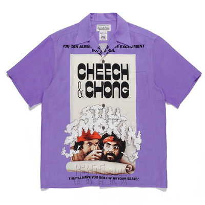 日本《WACKO MARIA x 美国喜剧团体 Cheech & Chong》2022春夏休闲时尚男装