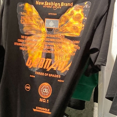 市场上装-T恤-微潮T恤【实拍】