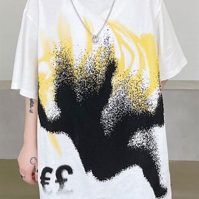 市场上装-T恤-微潮T恤