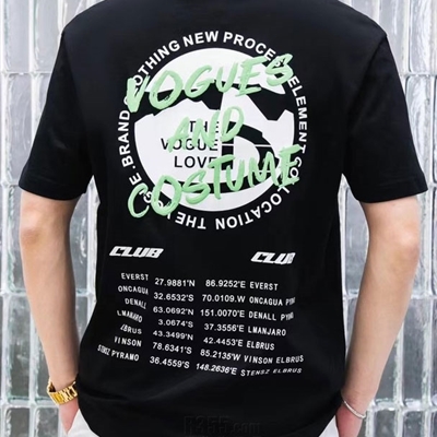 市场上装-T恤-微潮T恤