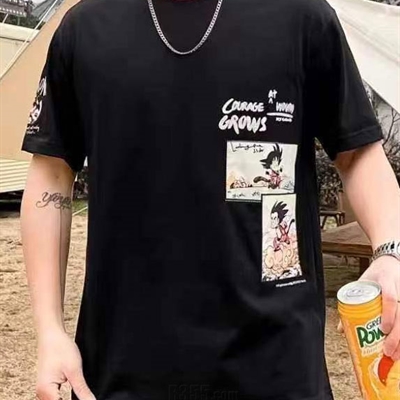 市场上装-T恤-微潮T恤