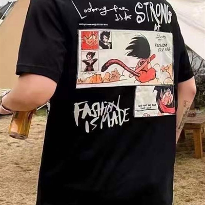 市场上装-T恤-微潮T恤