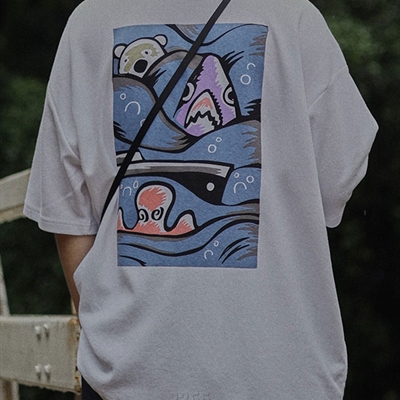 市场上装-T恤-休闲T恤