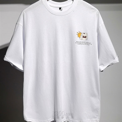 市场上装-T恤-休闲T恤【实拍】