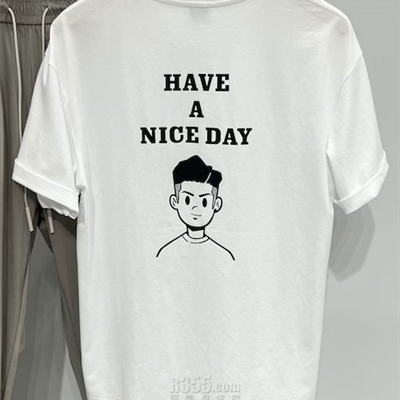 市场上装-T恤-休闲T恤【实拍】