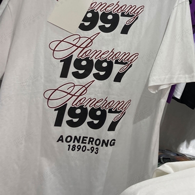 市场上装-T恤-微潮T恤【实拍】