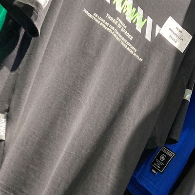 市场上装-T恤-微潮T恤【实拍】