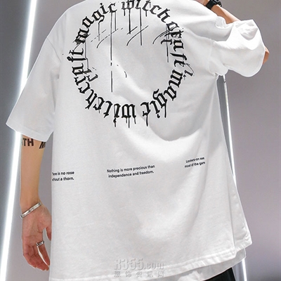 市场上装-T恤-微潮T恤