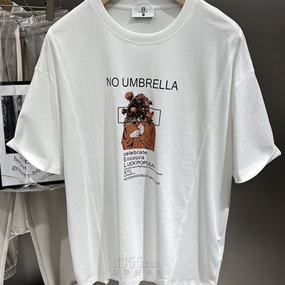 市场上装-T恤-休闲T恤【实拍】