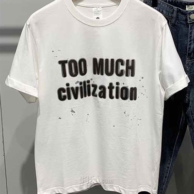 市场上装-T恤-休闲T恤【实拍】