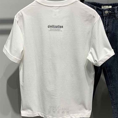 市场上装-T恤-休闲T恤【实拍】