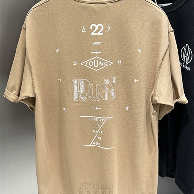 市场上装-T恤-休闲T恤【实拍】