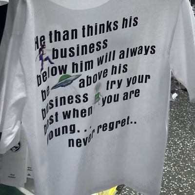 市场上装-T恤-休闲T恤【实拍】