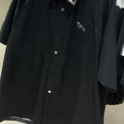 设计师品牌-短袖-微潮衬衫