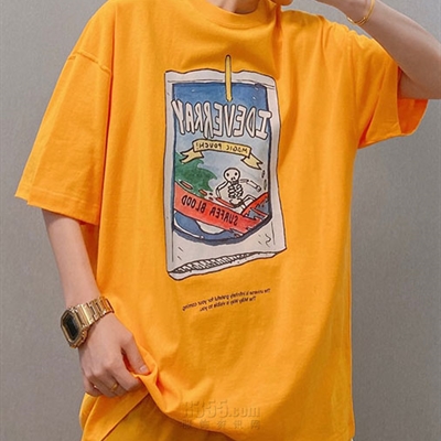 市场上装-T恤-微潮T恤