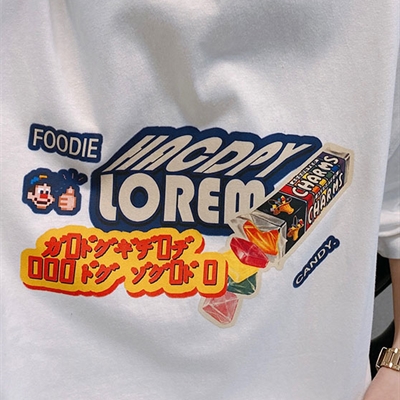 市场上装-T恤-休闲T恤