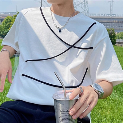 市场上装-T恤-微潮T恤