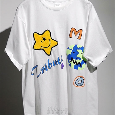 市场上装-T恤-休闲T恤【实拍】