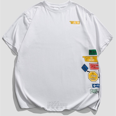 市场上装-T恤-休闲T恤
