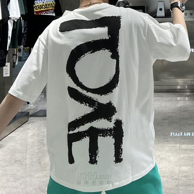 市场上装-T恤-微潮T恤