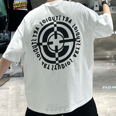 市场上装-T恤-微潮T恤