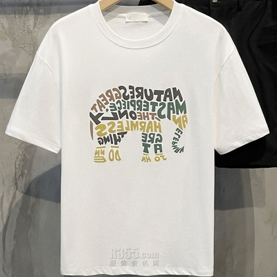 市场上装-T恤-休闲T恤【实拍】