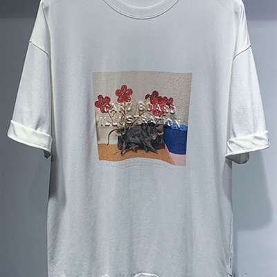 市场上装-T恤-休闲T恤【实拍】