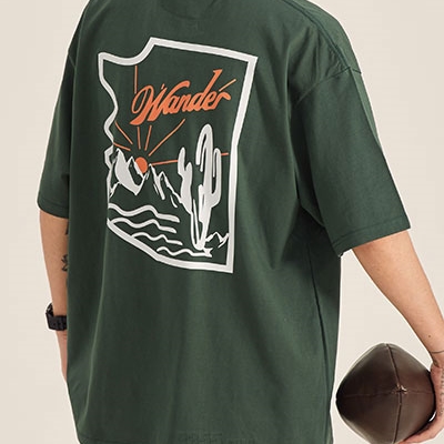 市场上装-T恤-休闲T恤