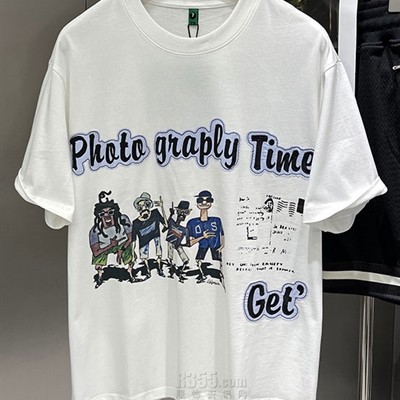 市场上装-T恤-休闲T恤【实拍】