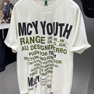 市场上装-T恤-休闲T恤【实拍】