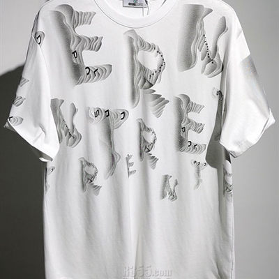 市场上装-T恤-休闲T恤【实拍】