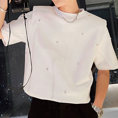 市场上装-T恤-微潮T恤