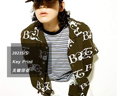 2023春夏男装关键印花