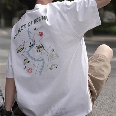 市场上装-T恤-休闲T恤