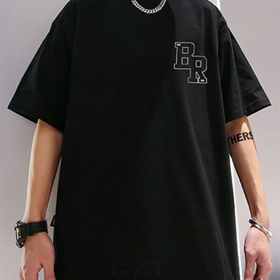 市场上装-T恤-微潮T恤