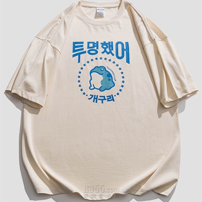 市场上装-T恤-休闲T恤