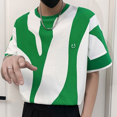 市场上装-T恤-微潮T恤